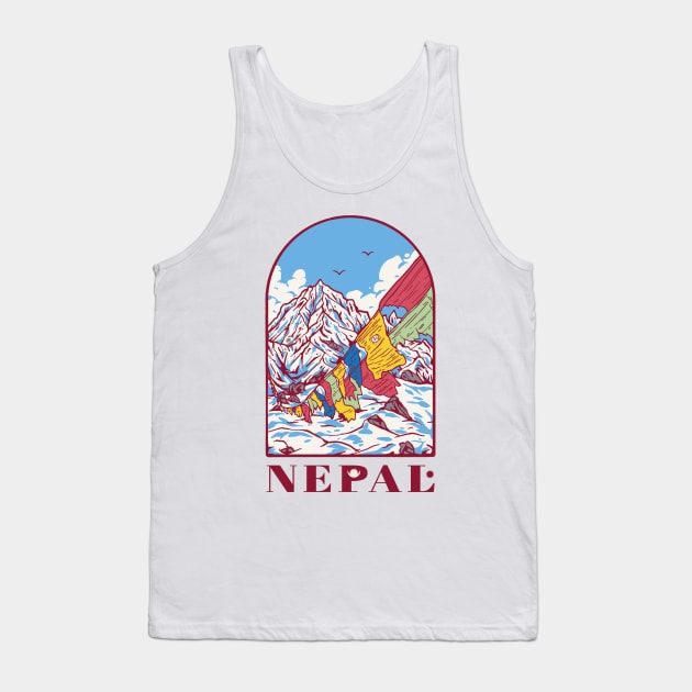 Nepal Tank Top by Eclecterie